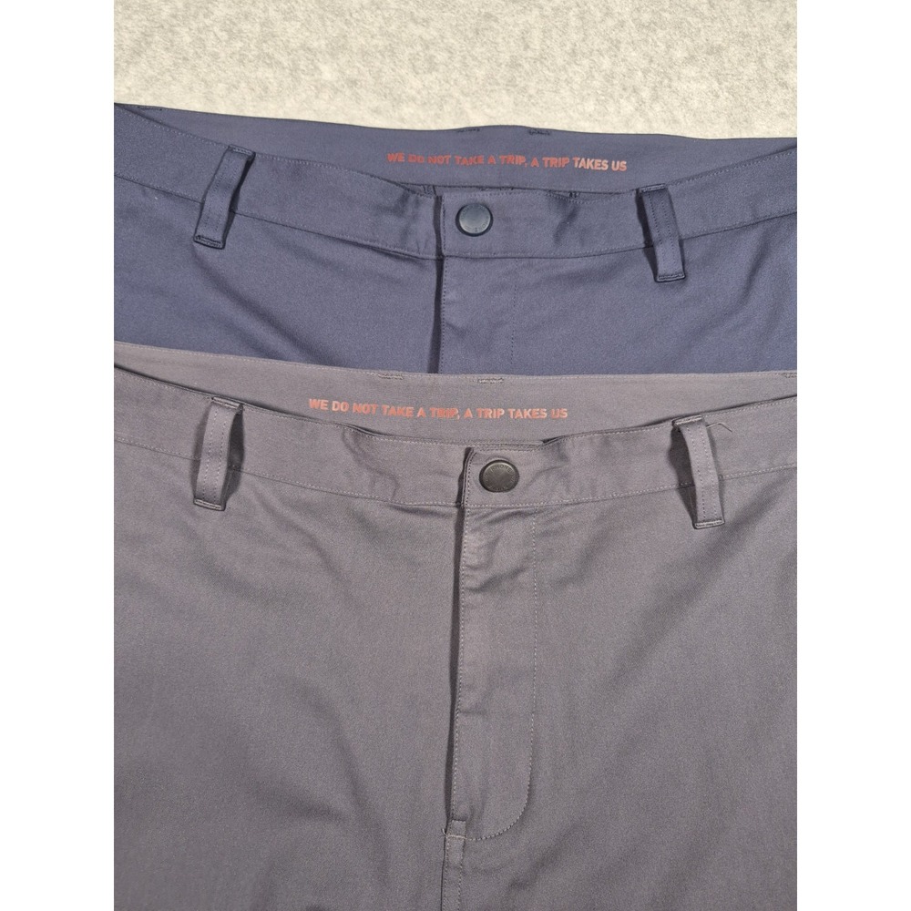 RHONE Men's Chinos in Blue and Gray